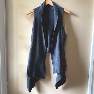 Gray Eileen Fisher vest